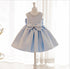 Sky Princess Blue Bows Dress - Little Palace Store